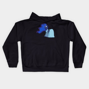 Princess Luna as the Blue Fairy Kids Hoodie